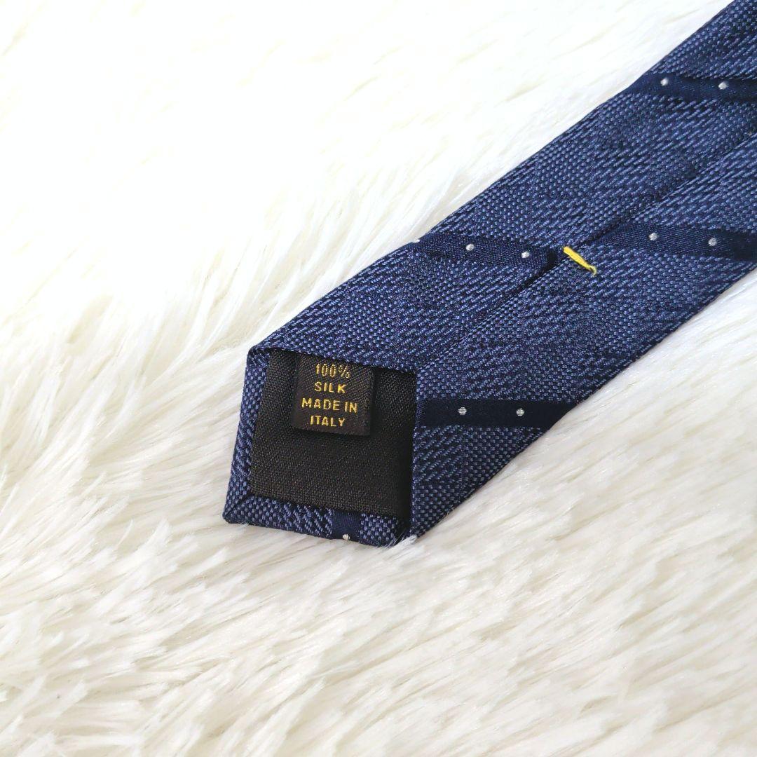 箱付き極美品✨️　VUITTON　ヴィトン　ネクタイ　ダミエ　ネイビー