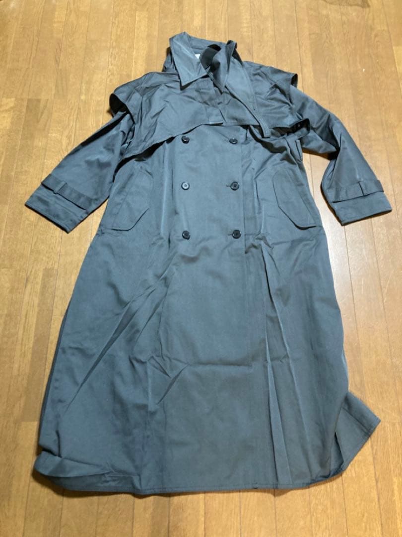 Ameri 3WAY LAYERED TRENCH COAT ブラック Mサイ