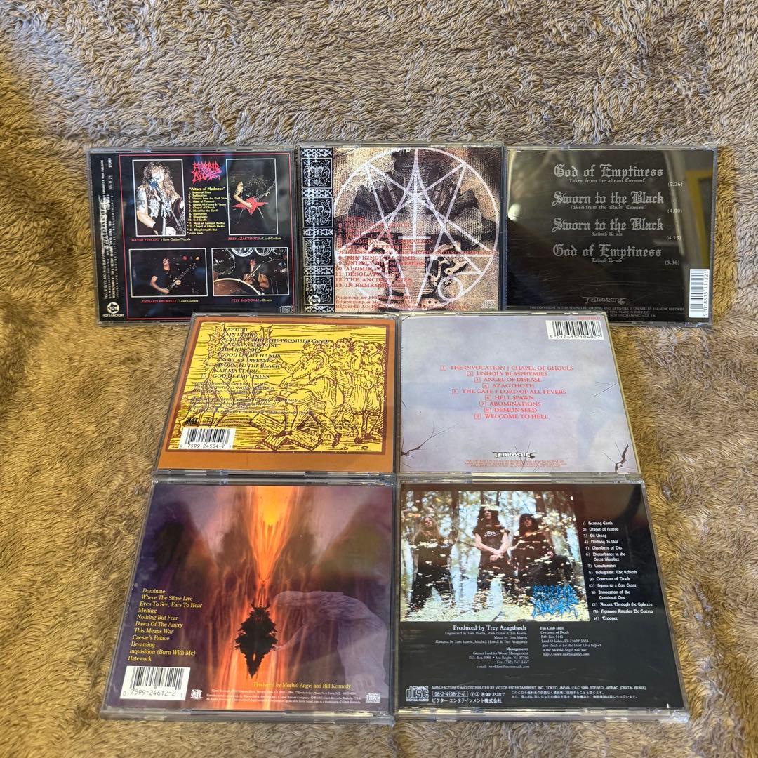 Morbid Angel CD 7枚セット