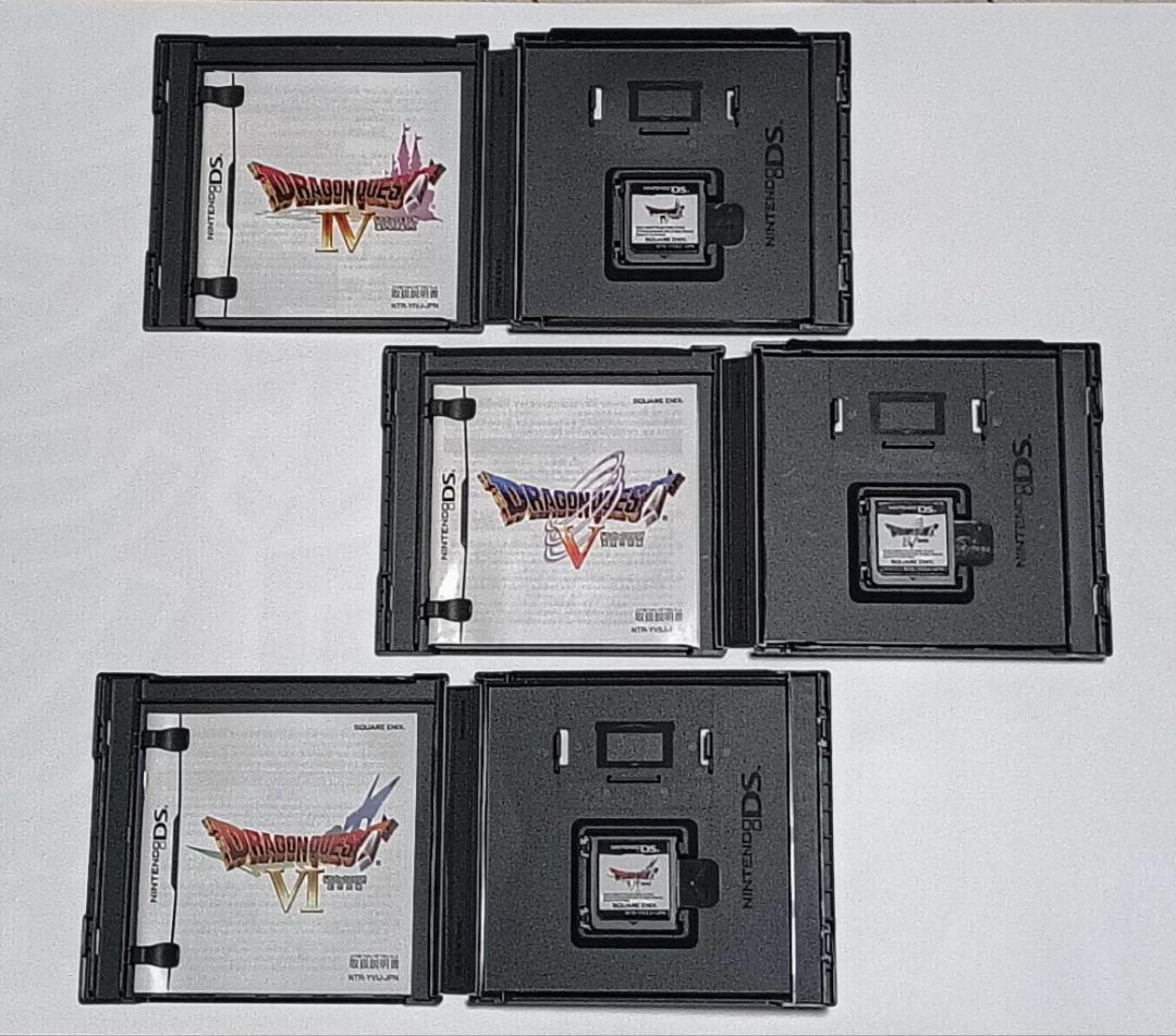 ニンテンドーDS＆3DSソフト　ドラクエシリーズ美品ソフト5本セット
