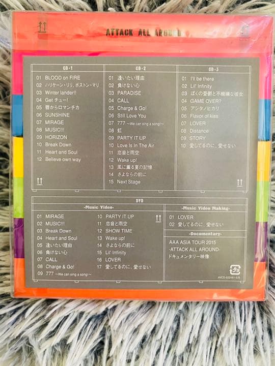 ミュージック AAA DVD CD