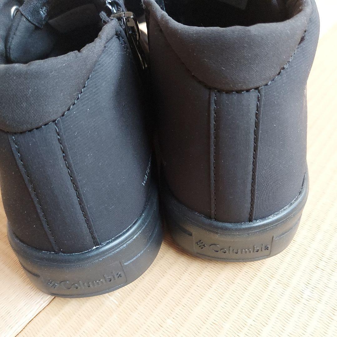 新品　Columbia ブラック ハイカットシューズ　24.0
