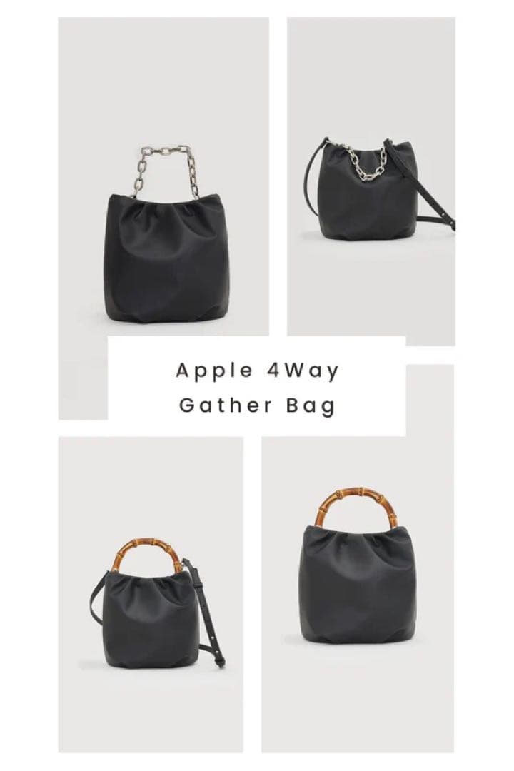 【ぴーちゃん】LOVSTTOKYO apple 4way bag
