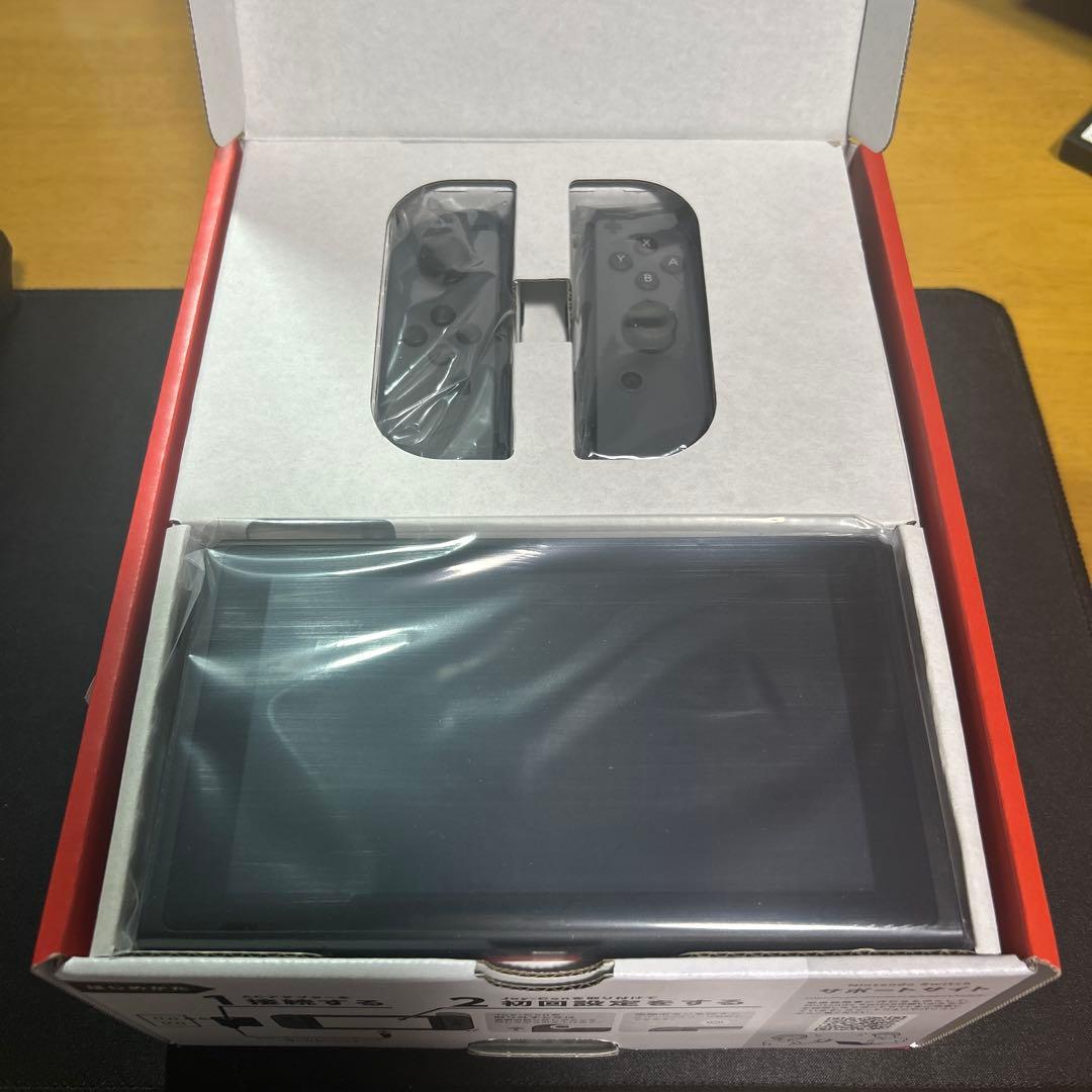 【新品】 Nintendo Switch スイッチ 本体 任天堂　保護フィルム付