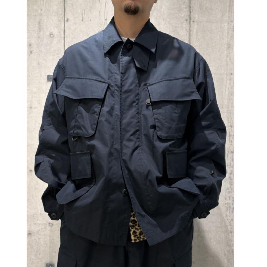 ジャケット・アウター DAIWA PIER39 FATIGUE JACKET NAVY sizeM