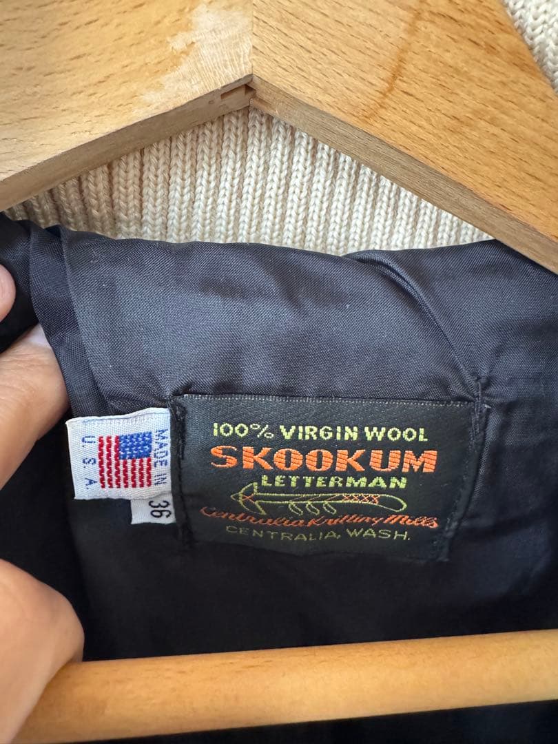SKOOKUM AWARD JACKET スタジャン