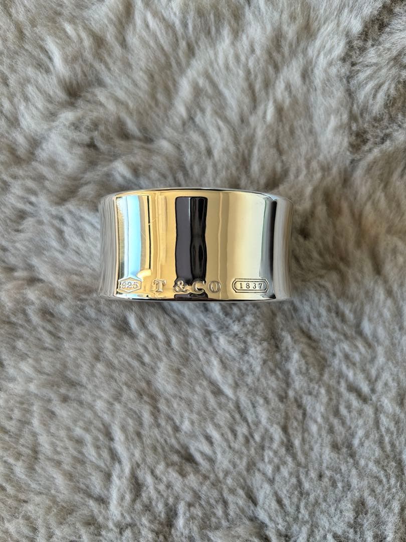 Tiffany & Co ティファニー　シルバー925 ワイドバングル　1837