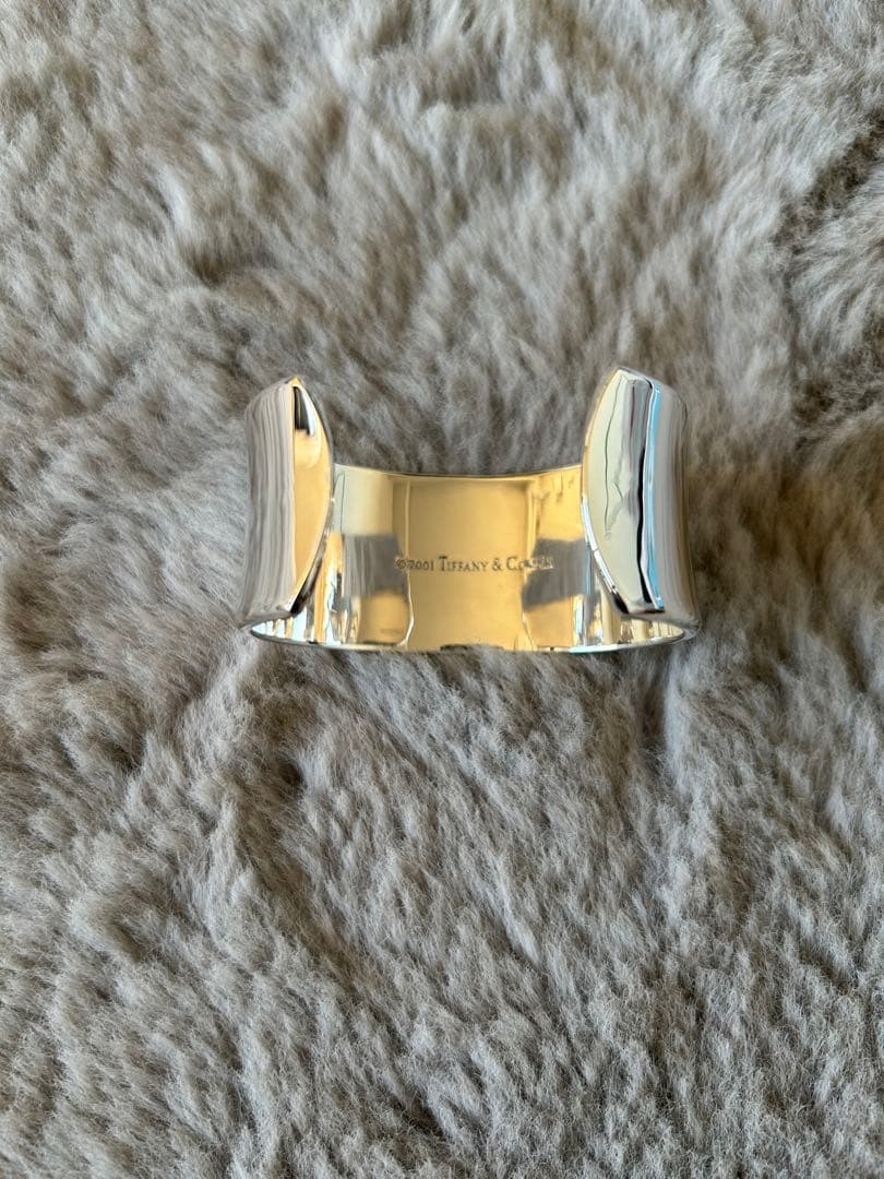 Tiffany & Co ティファニー　シルバー925 ワイドバングル　1837
