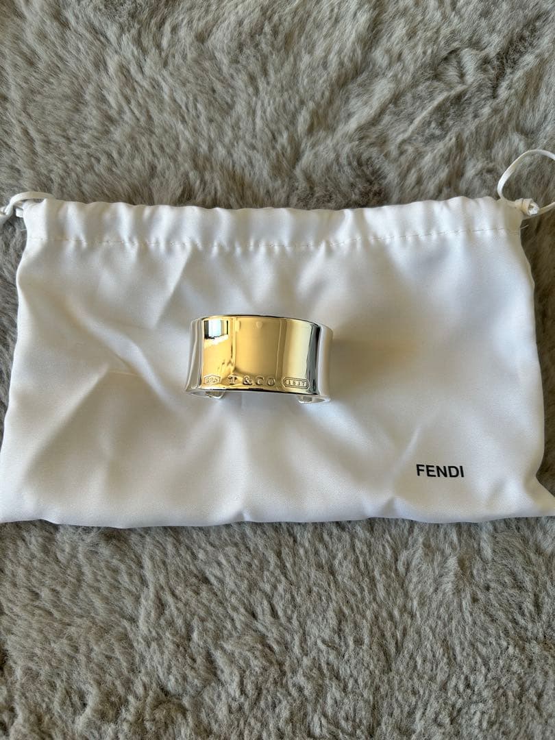 Tiffany & Co ティファニー　シルバー925 ワイドバングル　1837