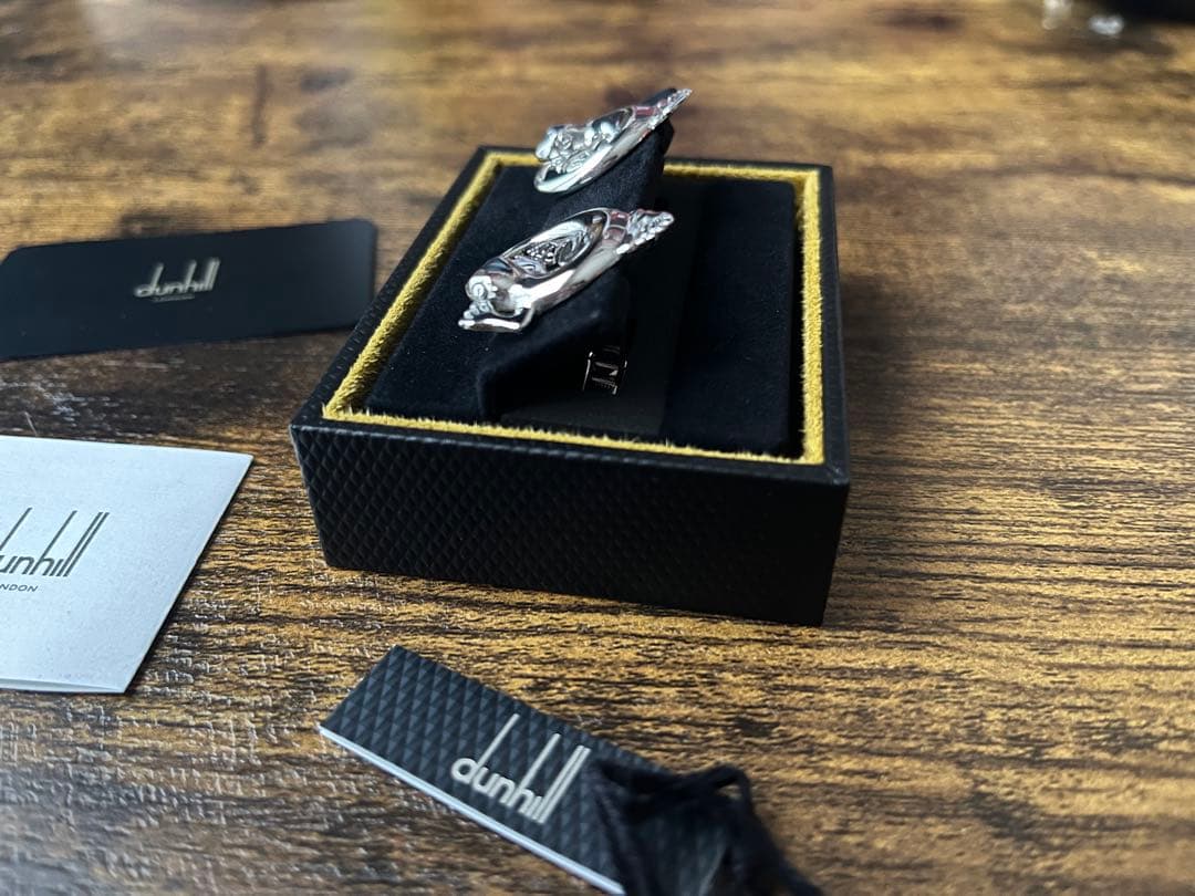 [dunhill] トカゲカフスボタン