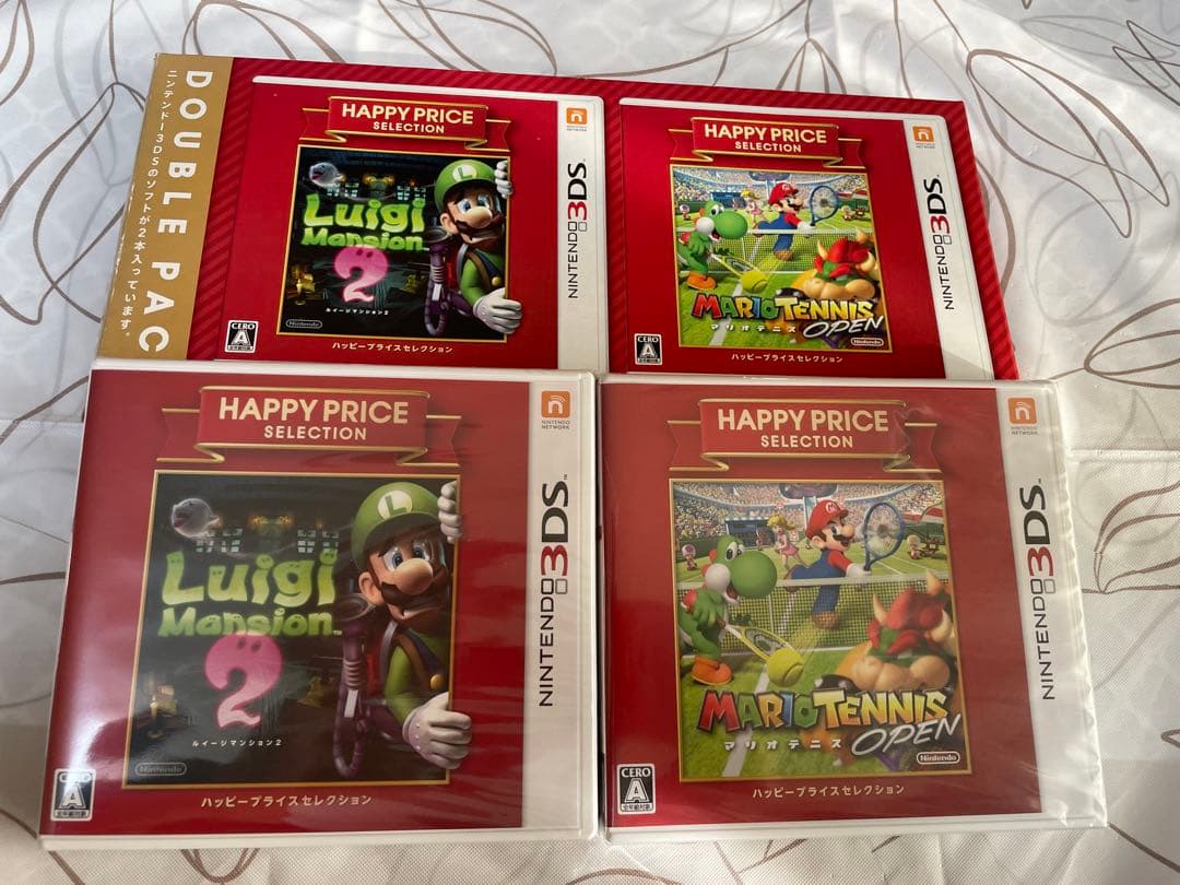『ルイージマンション2＋マリオテニスオープン』　ニンテンドー3DSソフト