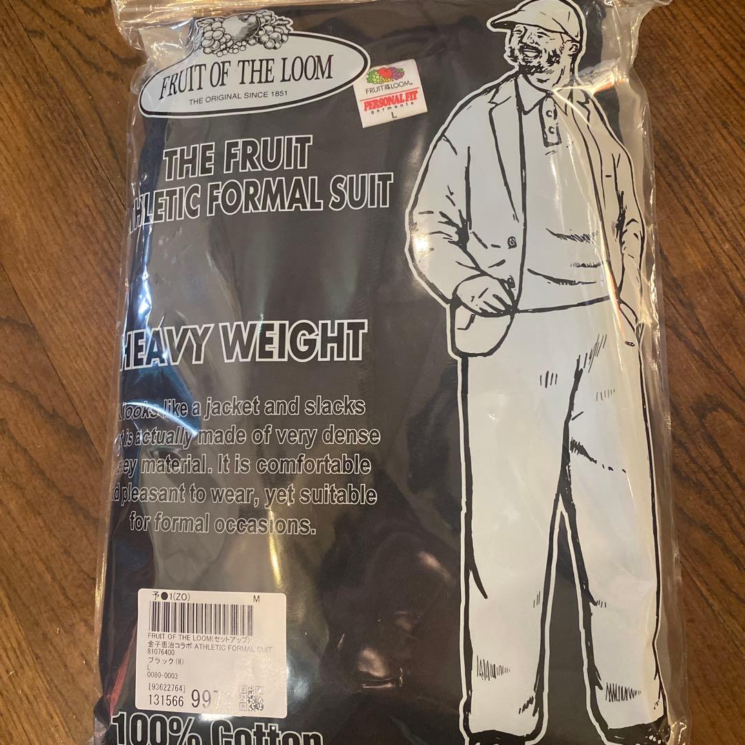 FRUITOFTHELOOM 金子恵治着 新品未使用 黒Lサイズ