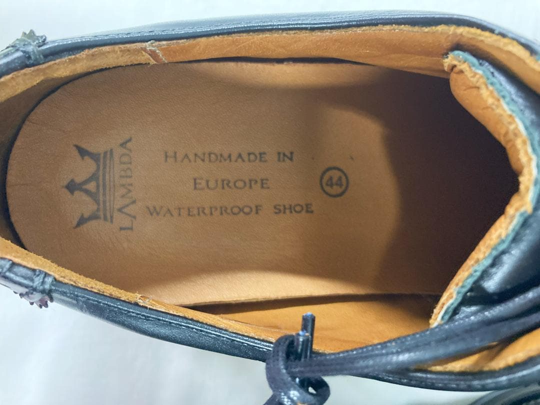 ラムダ LAMBDA　メンズ ゴルフシューズ EUR44（28.5㎝）ブラック