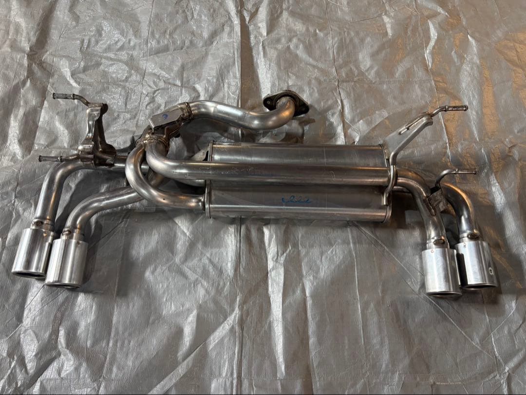 アバルト124 スパイダー　RECORDMONZA レコードモンツァ マフラー