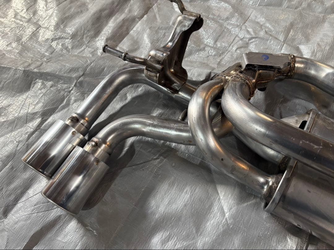 アバルト124 スパイダー　RECORDMONZA レコードモンツァ マフラー