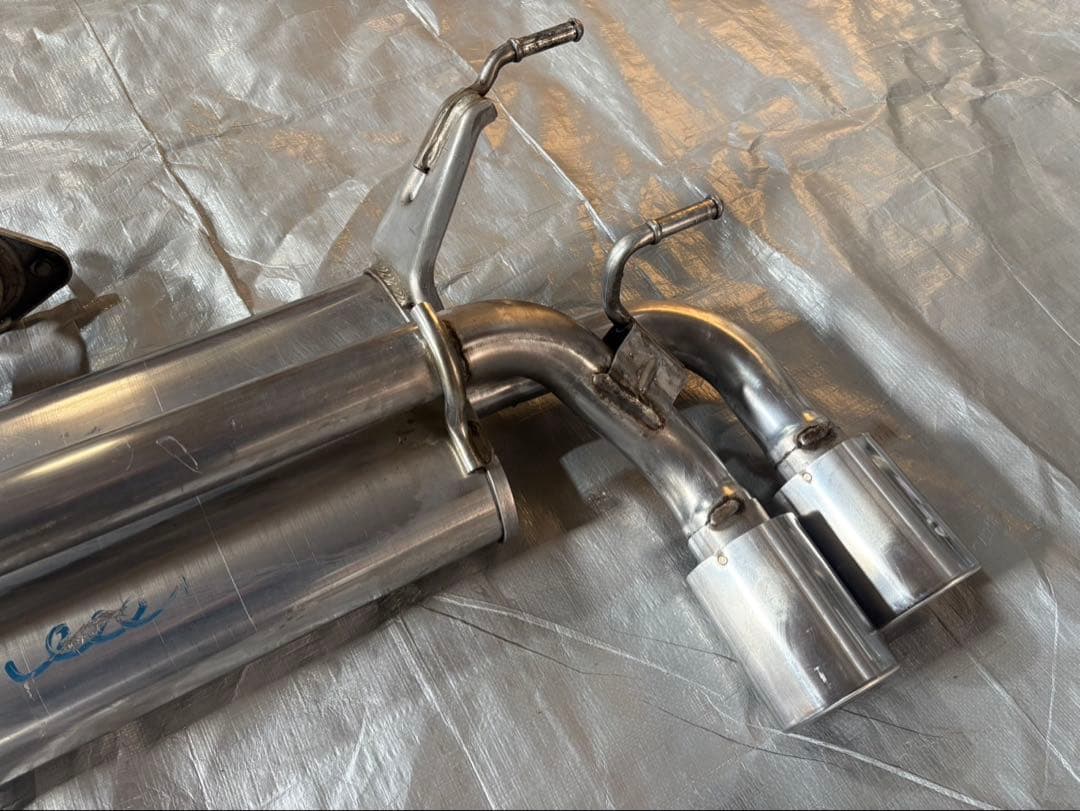 アバルト124 スパイダー　RECORDMONZA レコードモンツァ マフラー