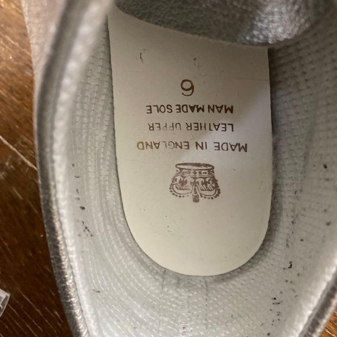 クラウン シルバー ジャズ ダンスシューズ 6 24cm