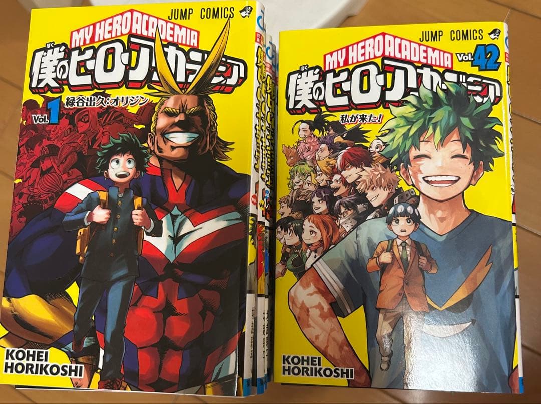 僕のヒーローアカデミア 全42巻セット おまけグッズ付き 美品