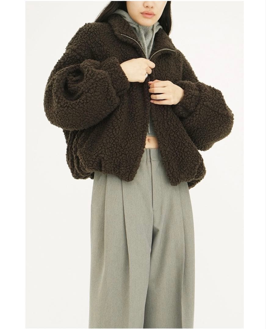 ジャケット・アウター CLANE BALLOON BOA BLOUSON