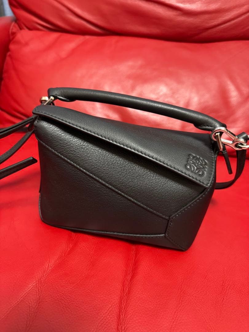 LOEWE ロエベ パズルバッグ ミニ ブラック