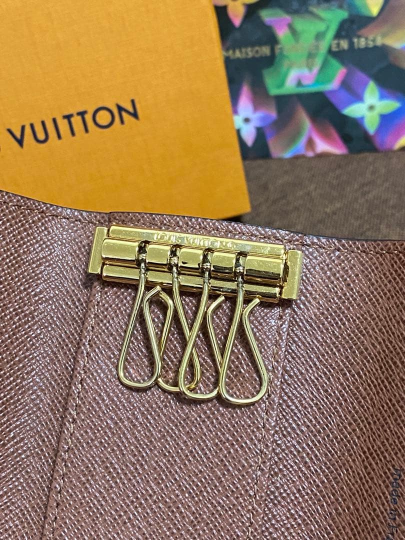 ルイヴィトン　キーケース　モノグラム　美品