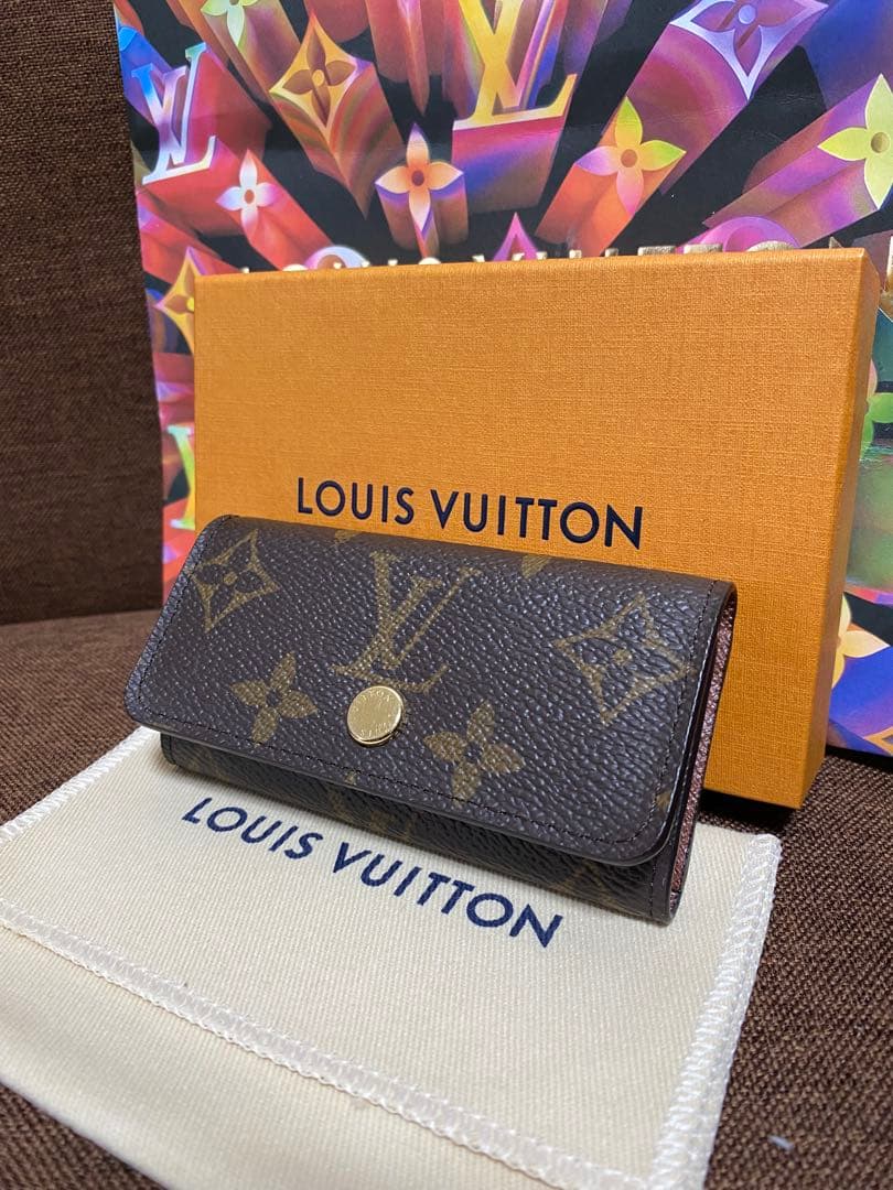 ルイヴィトン　キーケース　モノグラム　美品