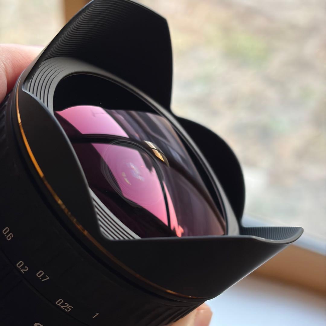 SIGMA 15mm F2.8 EX DG FISHEYE canon用