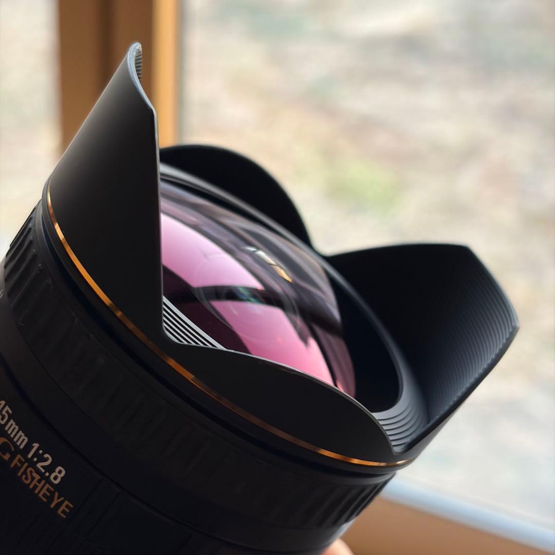 SIGMA 15mm F2.8 EX DG FISHEYE canon用