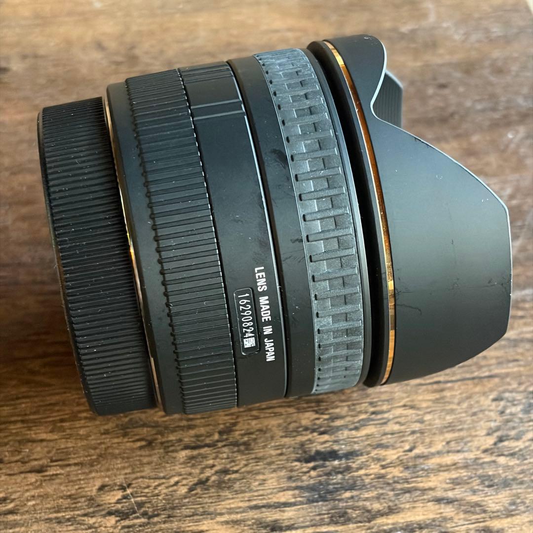 SIGMA 15mm F2.8 EX DG FISHEYE canon用