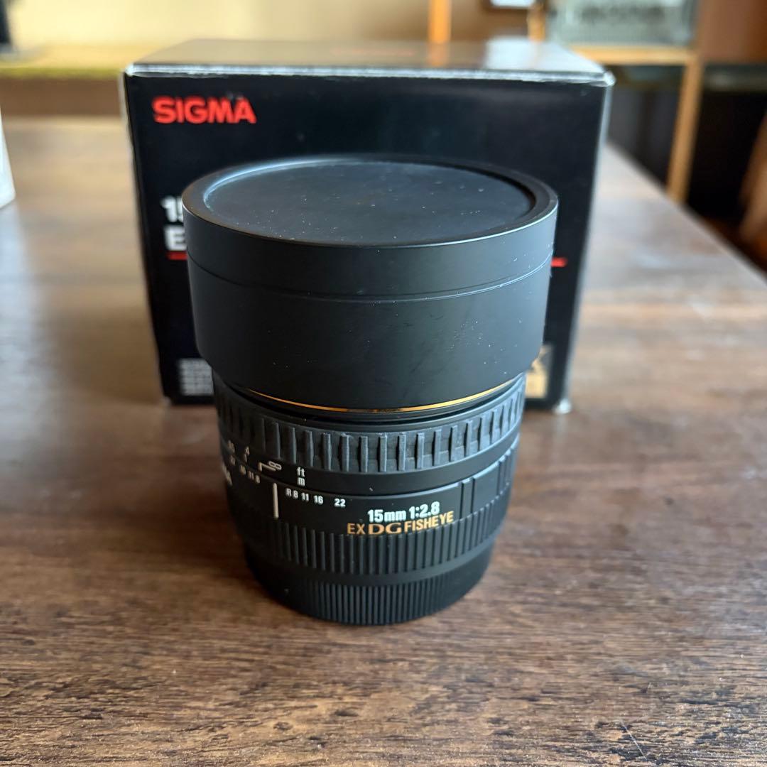 SIGMA 15mm F2.8 EX DG FISHEYE canon用
