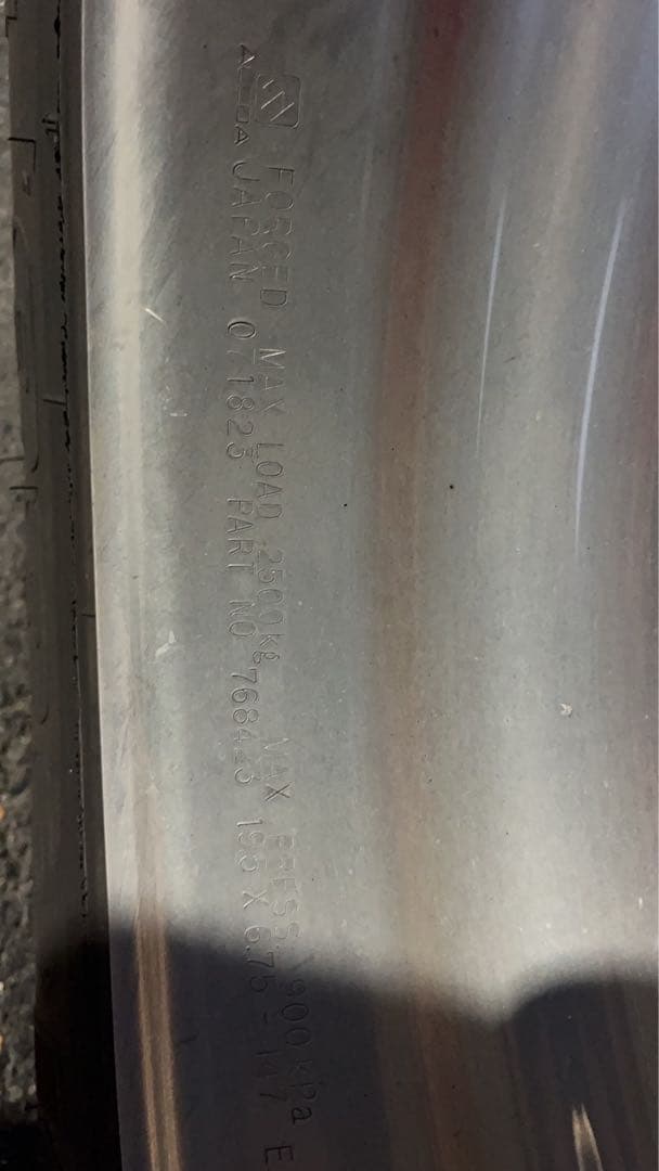 メルページ アルコア　大型トラック新車外し アルミホイール 8穴