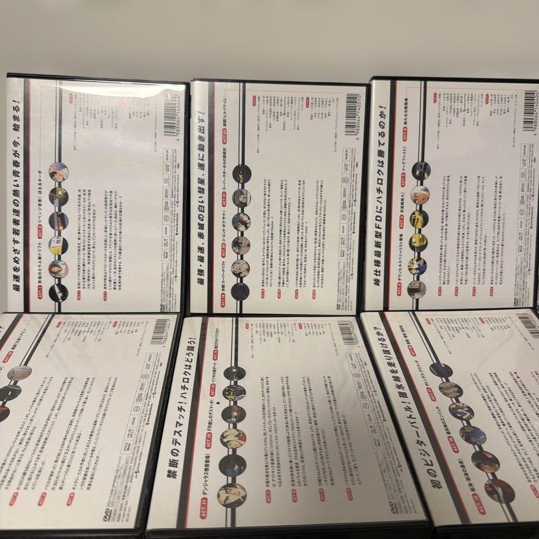 イニシャルD 1巻〜6巻DVDセット