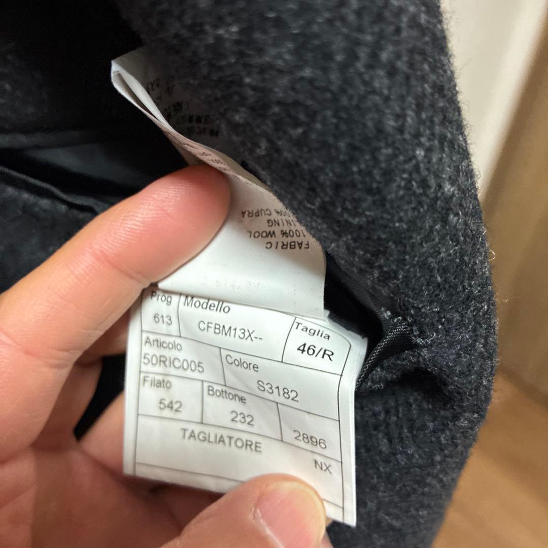TAGLIATORE（タリアトーレ）美品ダークグレー チェスターコート