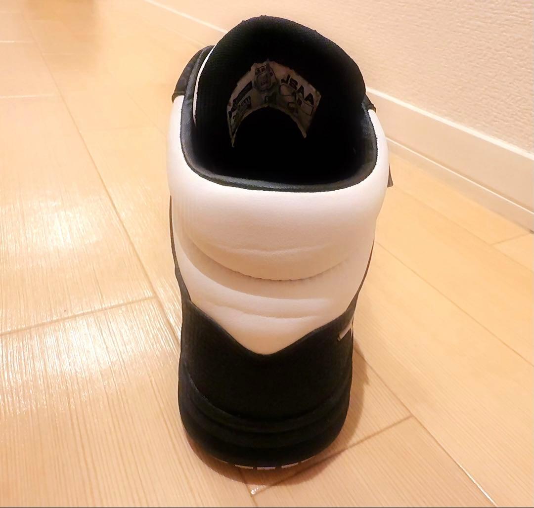 mizuno ハイカット安全靴 25cm ホワイト/ブラック