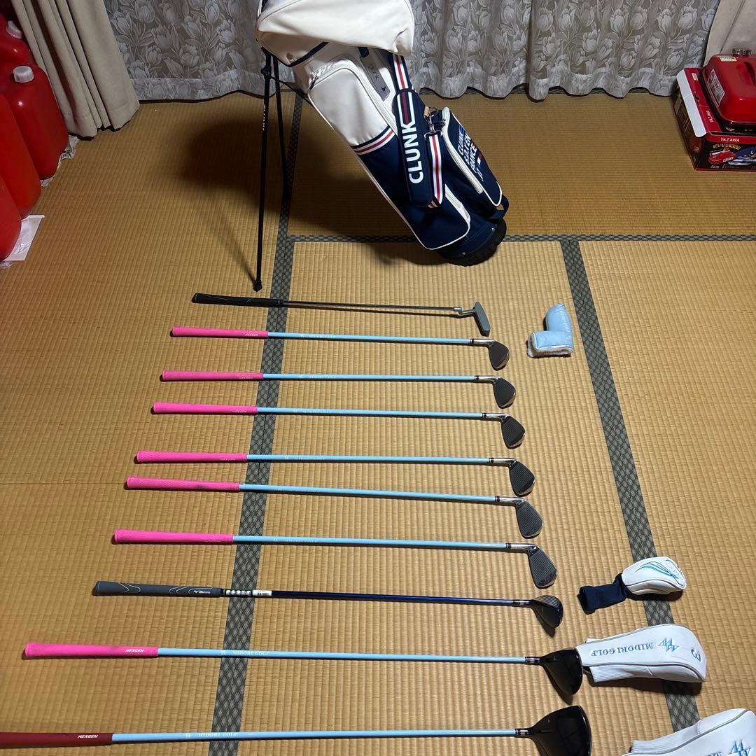 初心者用　レディース ゴルフクラブセット