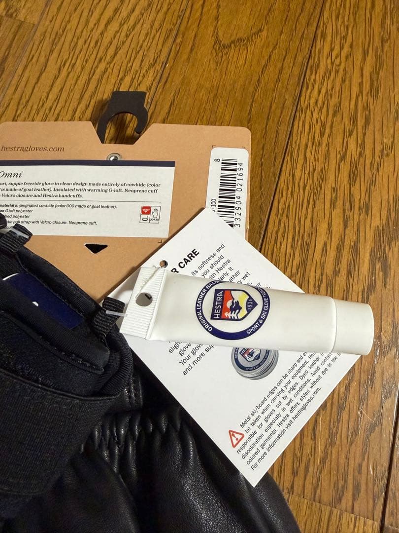 ヘストラ　手袋　Hestra Alpine Pro グローブ ブラック サイズ8