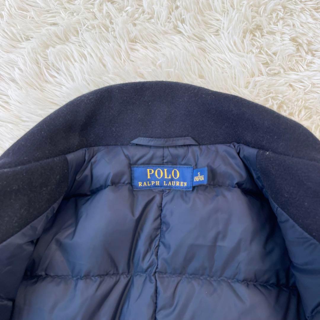 ラルフローレンRalph Lauren ダウンピーコート　ネイビー