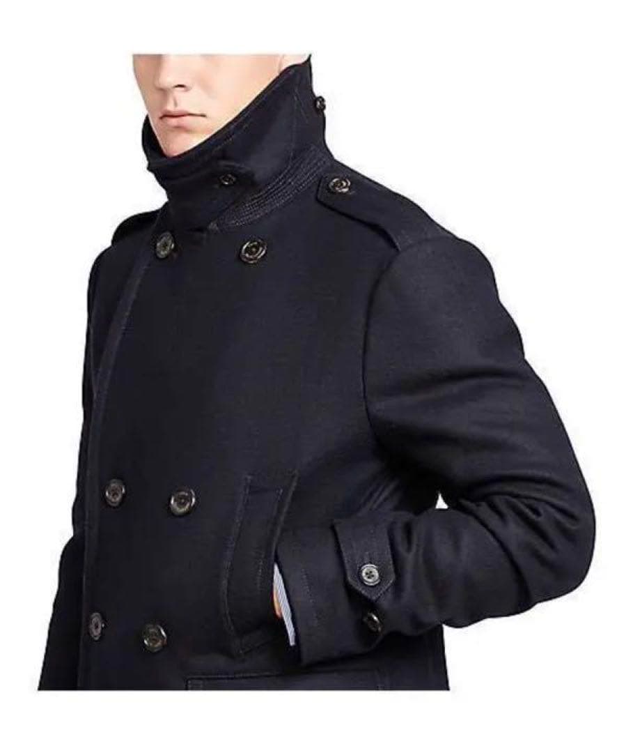 ラルフローレンRalph Lauren ダウンピーコート　ネイビー