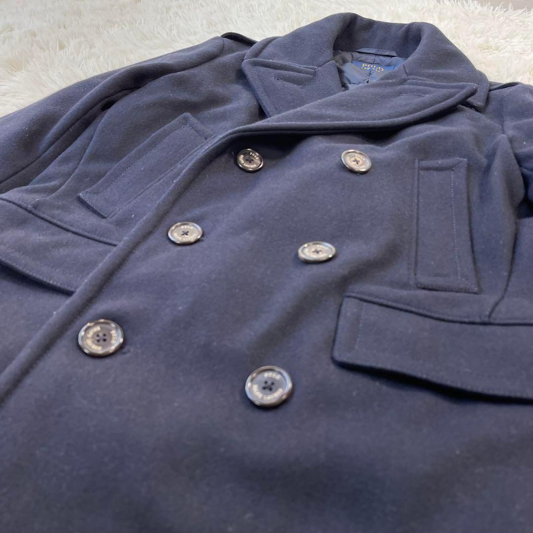 ラルフローレンRalph Lauren ダウンピーコート　ネイビー