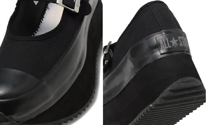 厚底★CONVERSE★ALL STAR★メリージェーン★チャンキーボート★黒