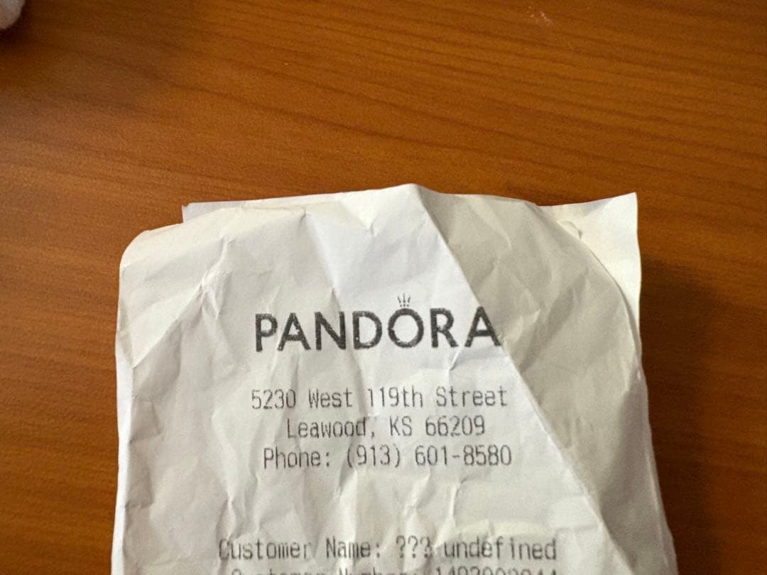 PANDORA バングル ブレスレット ノベルティ　海外限定　ゴールド