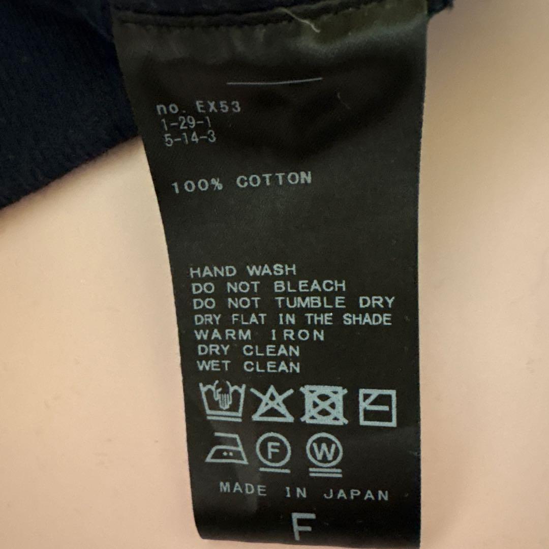 ベイクルーズBAYCREW’S スムースオーバーニット ネイビー フリーサイズ