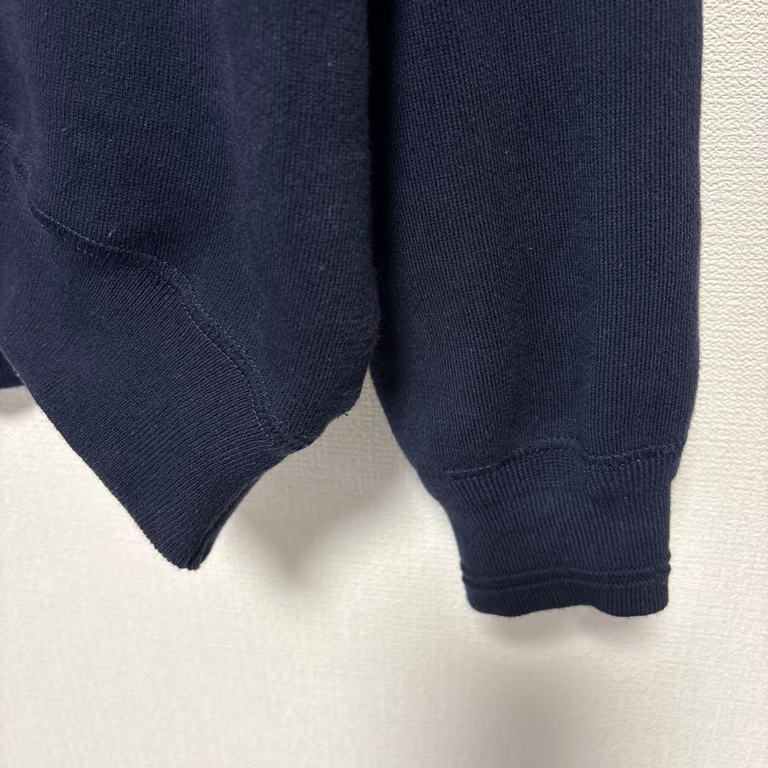 ベイクルーズBAYCREW’S スムースオーバーニット ネイビー フリーサイズ