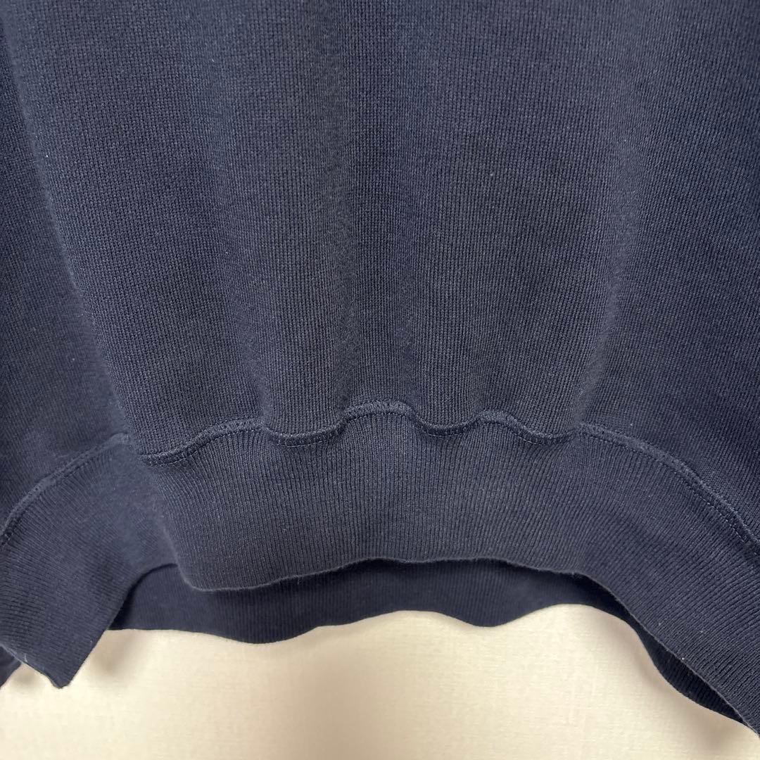 ベイクルーズBAYCREW’S スムースオーバーニット ネイビー フリーサイズ