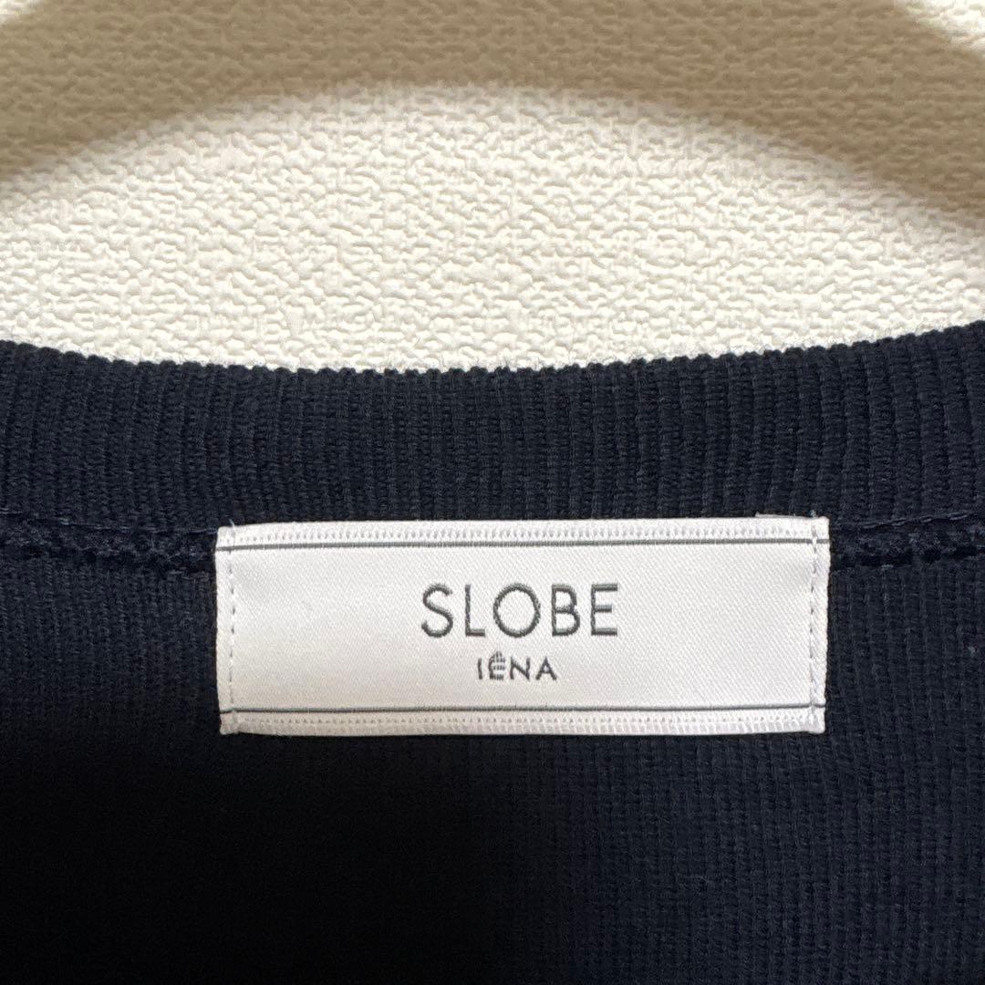 ベイクルーズBAYCREW’S スムースオーバーニット ネイビー フリーサイズ