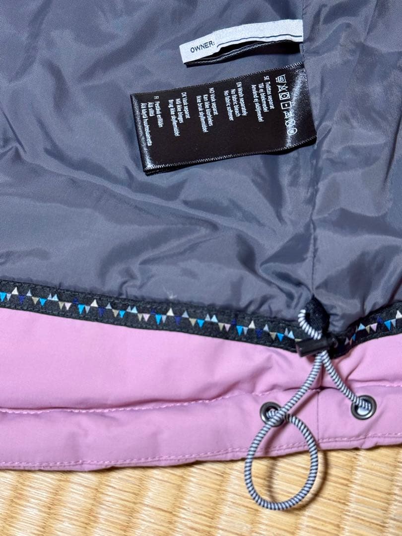 【美品】イスビョン ISBJORN SWEDEN ファー付 スキーウェア 上下