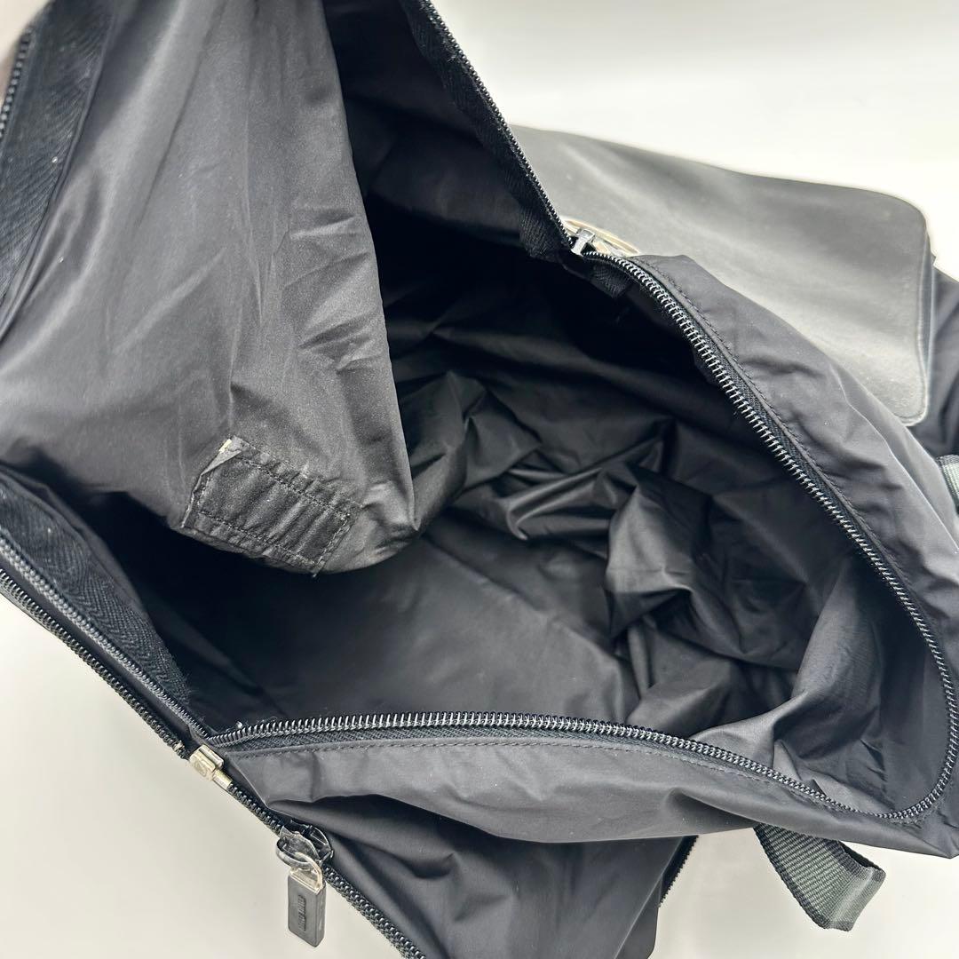 バッグ 00s Miu Miu Archive Leather Boston Bag