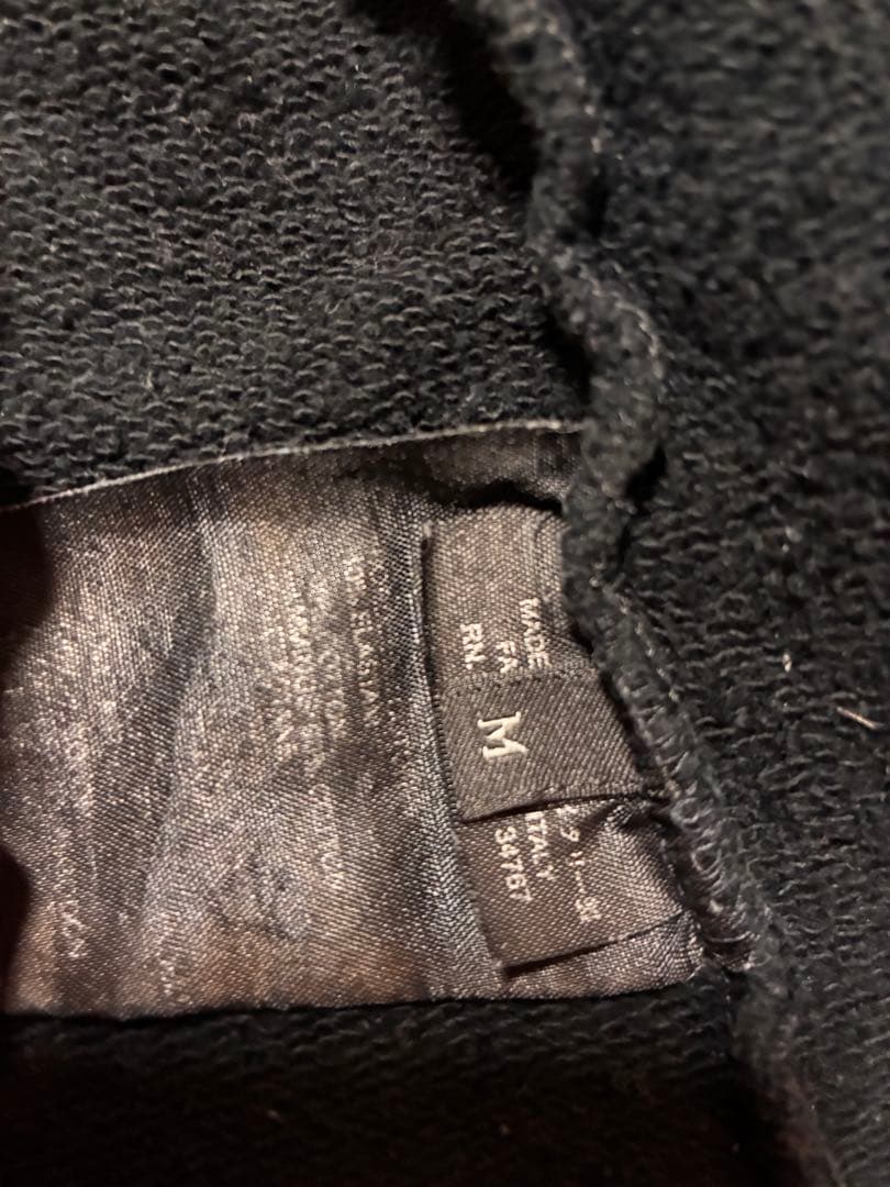 PRADA SPORT プラダスポーツ トラックジャケット フリース M 黒