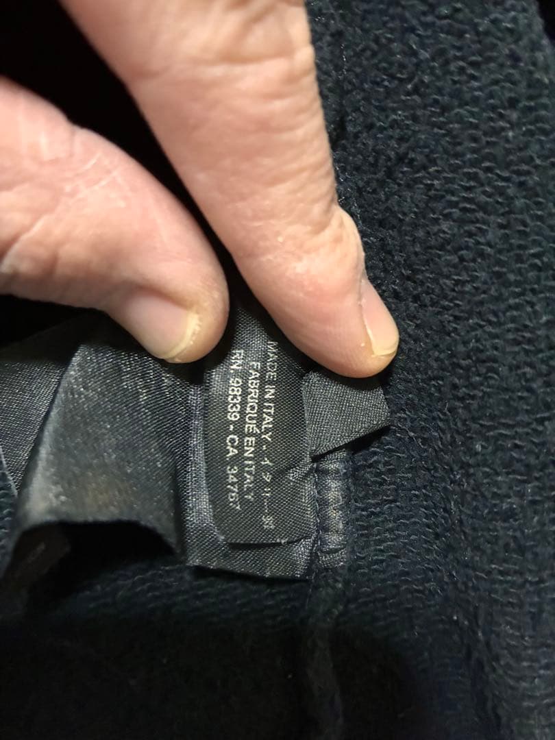 PRADA SPORT プラダスポーツ トラックジャケット フリース M 黒