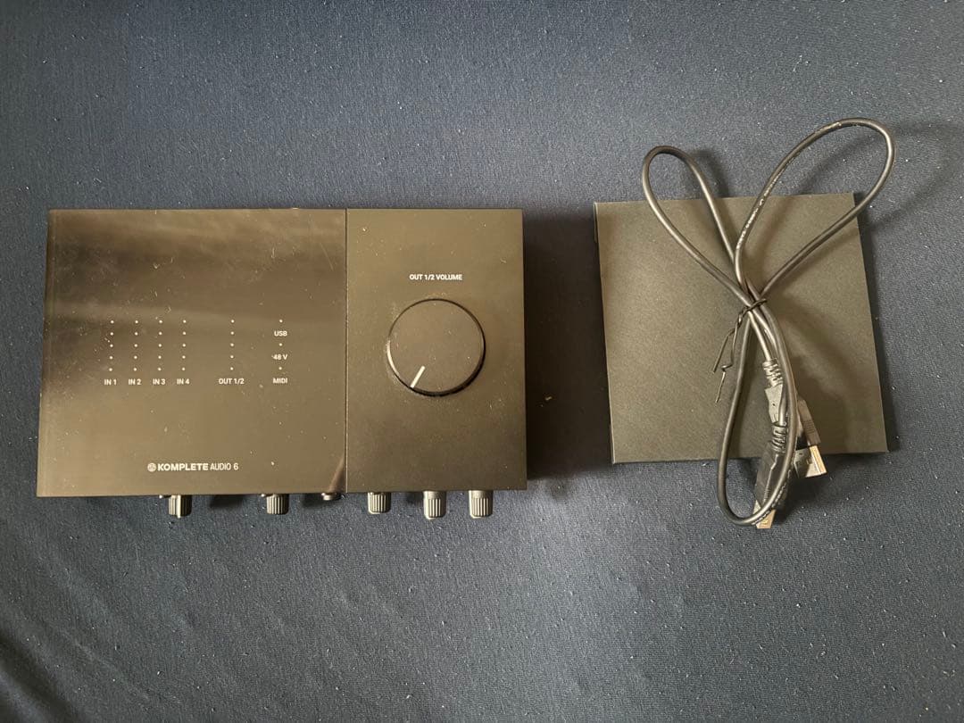 DTM・DAW KOMPLETE AUDIO6 MK2 NativeInstruments